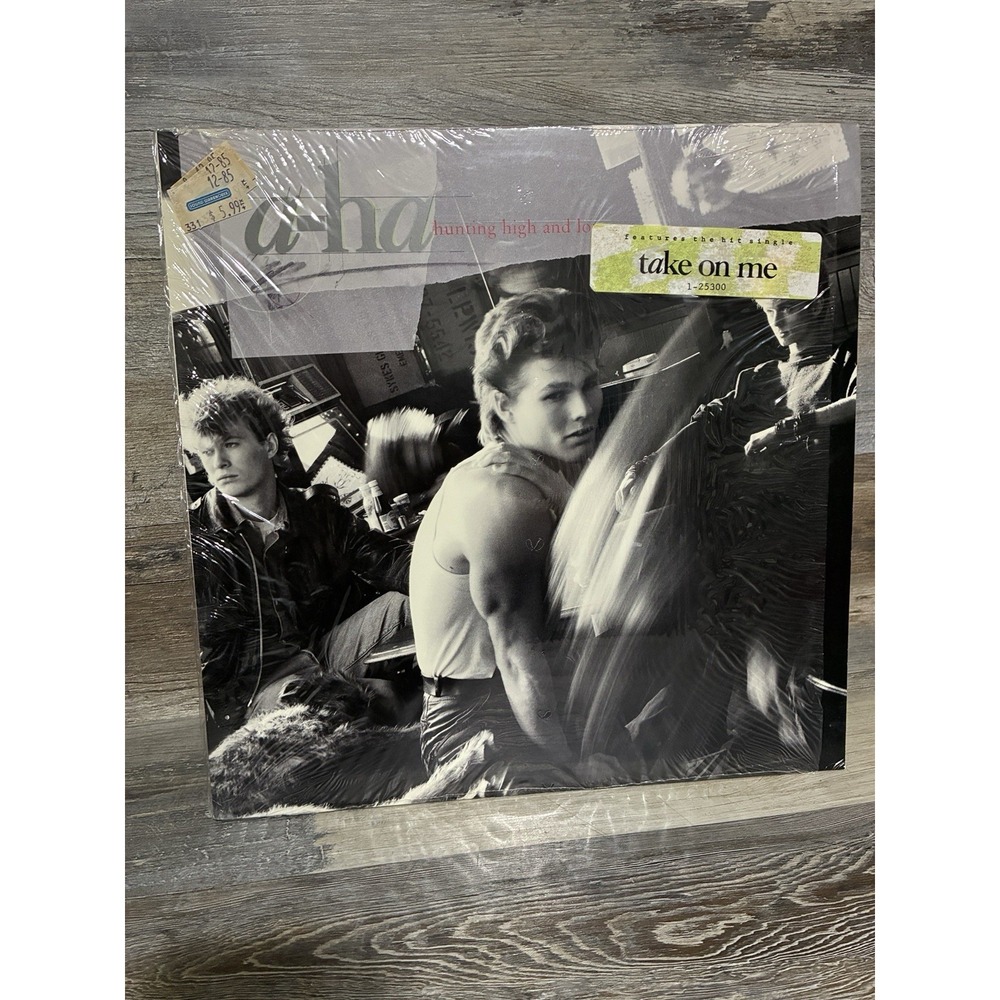 a-ha Hunting High And Low Vintage Vinyl LP 1985 Warner Bros. Record R-114779